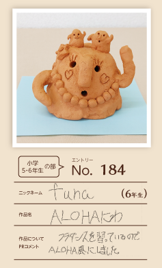 大蔵屋特別賞作品「ALOHAにわ」