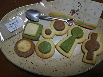 写真：古墳クッキー