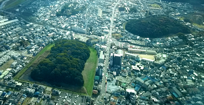 写真：もずふる応援隊、空を飛ぶ！！