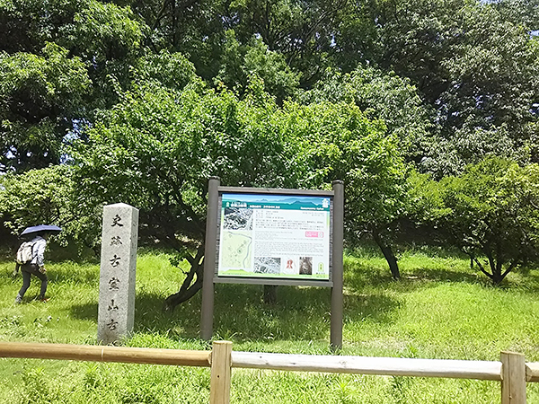 写真：古室山古墳