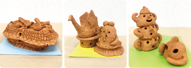 第2回 はにわグランプリ受賞作品（一例）の写真